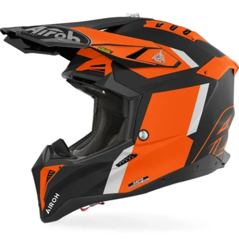 AIROH AVIATOR 3 GLORY ORANGE MATT HELMET