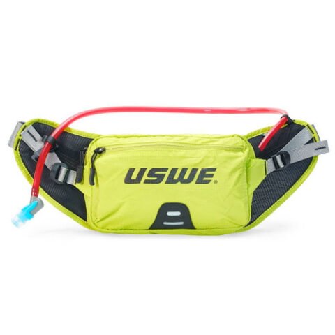 USWE Zulo 2 waist / hip belt with 1L elite bladder – Crazy Yellow